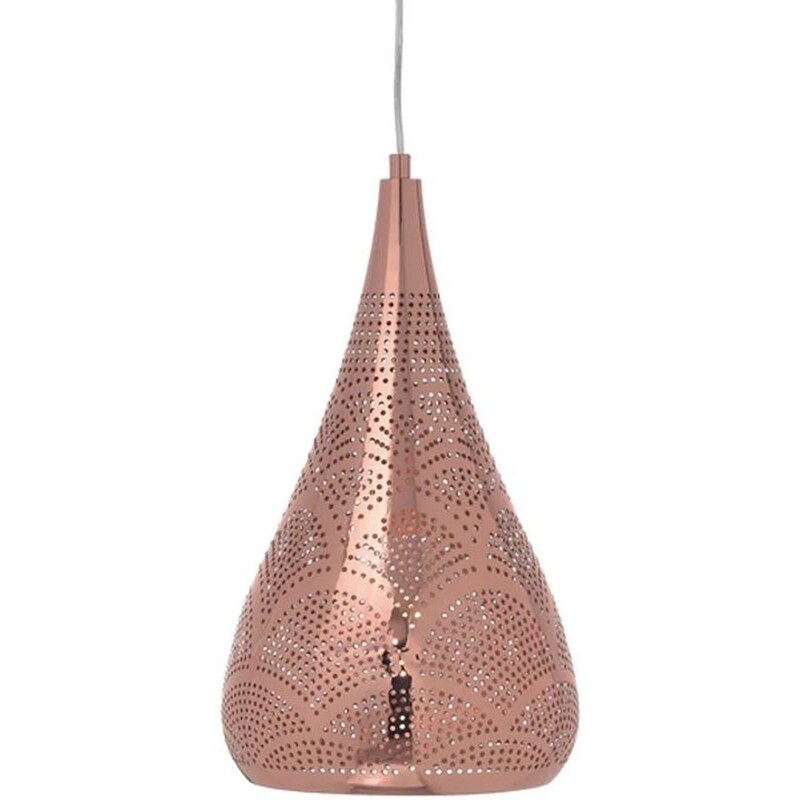 Φωτιστικό Οροφής Μονόφωτο Aca Pleiades Od90901pc Μεταλλικό - Χάλκινο ACA DECOR