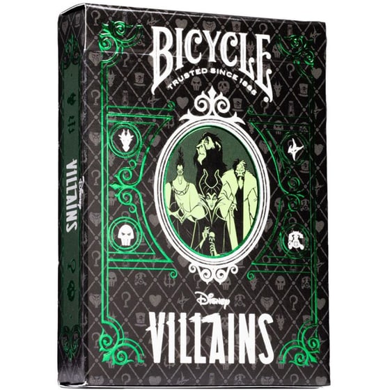 Τράπουλα Bicycle - Villains Green & Purple image 2