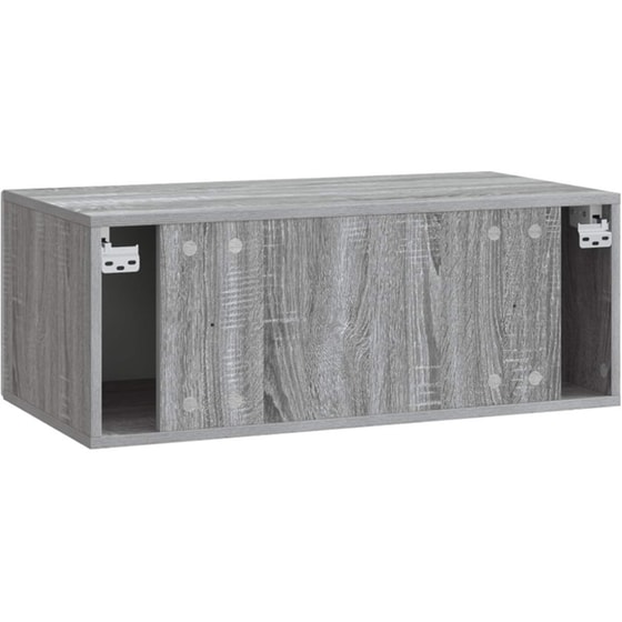 Επιτοίχιο Έπιπλο Τηλεόρασης VidaXL 78.5x41x30 cm - Γκρι Sonoma image 6