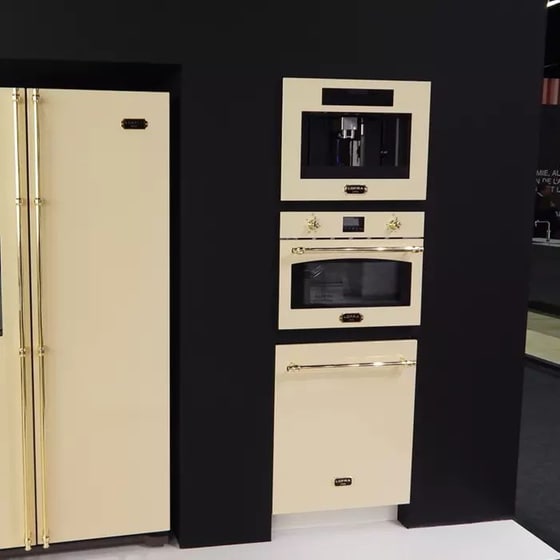 LOFRA FMRBI66MEGOLD 38 Lt Μπεζ Εντοιχιζόμενος Φούρνος Μικροκυμάτων image 1