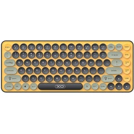 XO KB-12 Ασύρματο Bluetooth Πληκτρολόγιο Yellow (US)