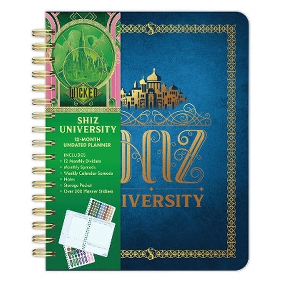 Wicked: Shiz University 12-Month Undated Planner image 0