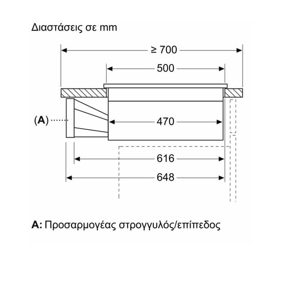 BOSCH PVS611B16E 59.2 cm Μαύρο Εστία Επαγωγική Αυτόνομη image 9