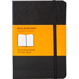 Σημειωματάριο Moleskine Small Καρέ Μαύρο (1 Τεμάχιο)