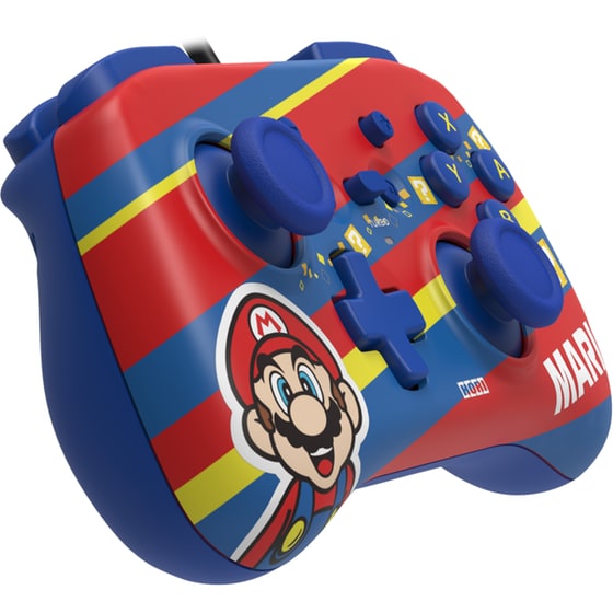 Hori Horipad Wired Controller Χειριστήριο Nintendo Switch  Mini Mario - Μαύρο image 1
