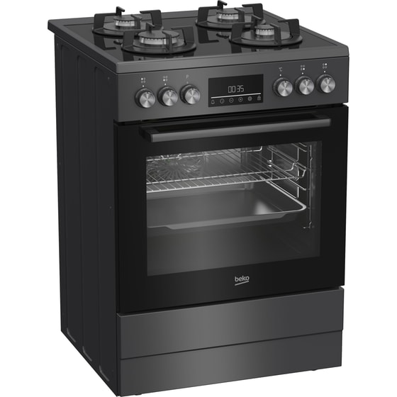 BEKO FBM62330GADSN 72 Lt Inox Μεικτή Κουζίνα Φυσικού Αερίου image 1