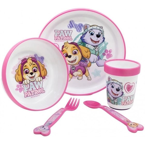 Σετ φαγητού Stor Paw Patrol Girl 5 Τεμάχια image 1