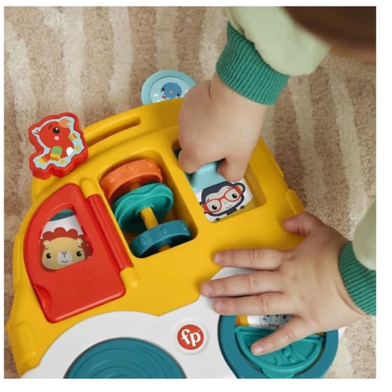 Fisher Price Παιχνίδι Δραστηριοτήτων Αυτοκινητάκι/Δεντράκι - 2 Σχέδια (Τυχαία Επιλογή) image 2