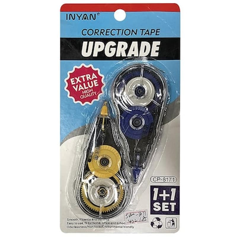 JUSTNOTE Διορθωτική Ταινία Justnote 5mm x 30m (2 Τεμάχια)
