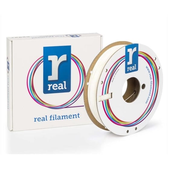 Real Filaments νήμα 3D εκτυπωτή PLA Tough - 0.5kg 1.75mm - Λευκό image 0