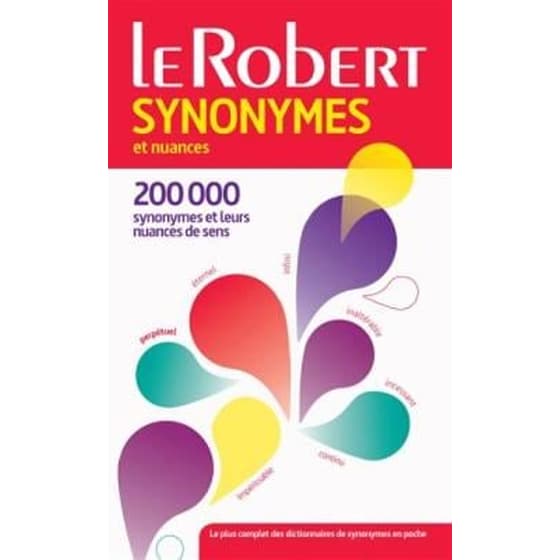 Dictionnaire des Synonymes et Nuances Paperback image 0