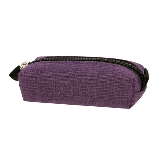 Κασετίνα Βαρελάκι Polo Wallet Jean Μονή Μωβ image 1