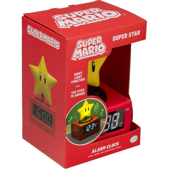 Ξυπνητήρι Paladone Icons: Super Mario - Super Star image 0