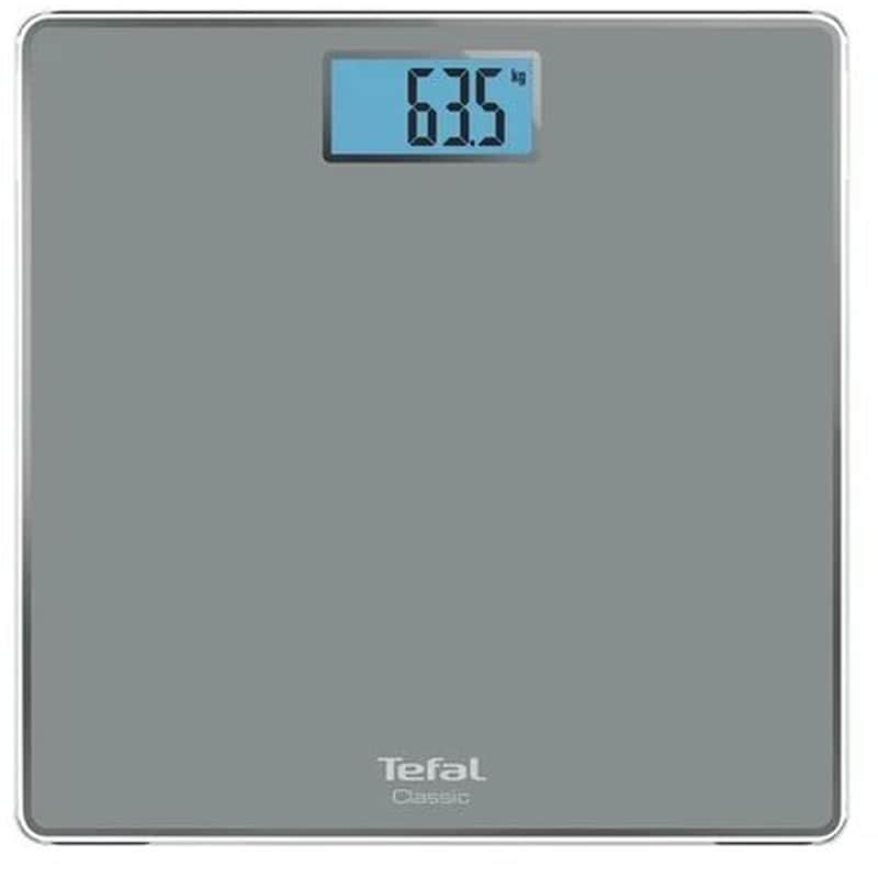Ψηφιακή Ζυγαριά Σώματος Tefal Classic PP150 Square Ασημί