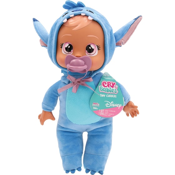 Cry Babies Κλαψουλίνια Αγαπουλίνια Tiny Cuddles Διαδραστική Κούκλα Disney Κλαίει με Αληθινά Δάκρυα 1 Τμχ - Τυχαία Επιλογή Σχεδίου image 2