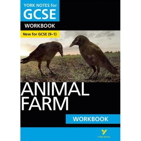 Animal Farm: York Notes for GCSE Workbook the ideal way to catch up, test your knowledge and feel ready for and 2023 and 2024 exams and assessments image 0