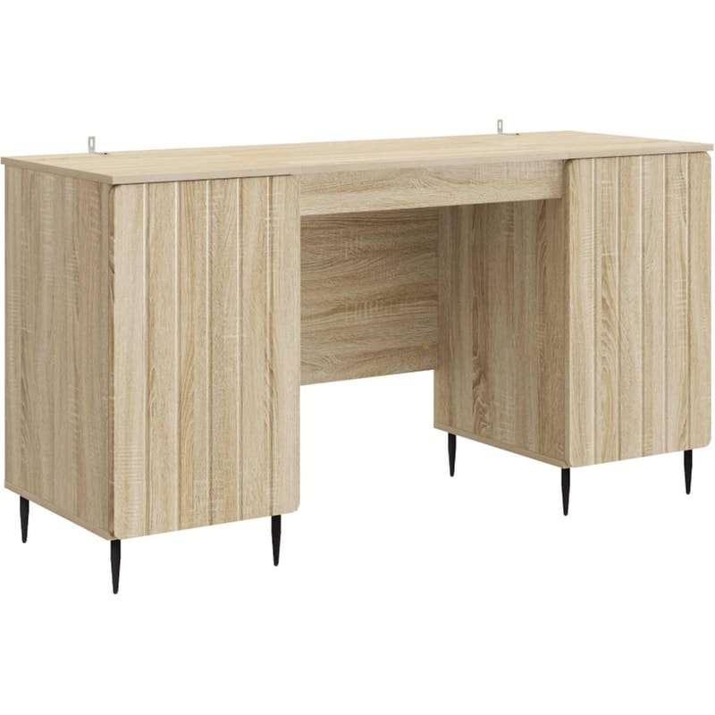 Γραφείο VidaXL από Επεξεργασμένο Ξύλο 142,5x50x75 cm - Sonoma Δρυς
