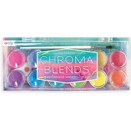 Χρώματα Νερομπογιές Ooly Pearlescent Με Πινέλο