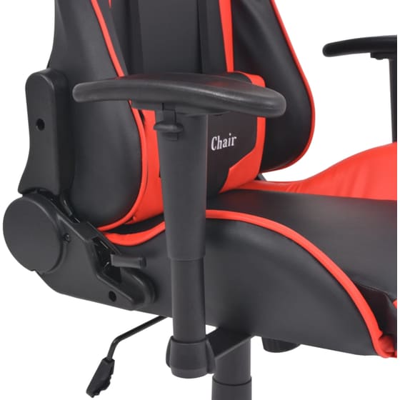 Καρέκλα Gaming VidaXL Racing από Τεχνητό Δέρμα - Μαύρη/Κόκκινη image 3