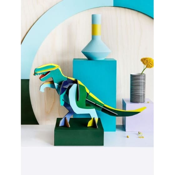 Χάρτινη Κατασκευή Studio Roof T-Rex Δεινόσαυρος image 2