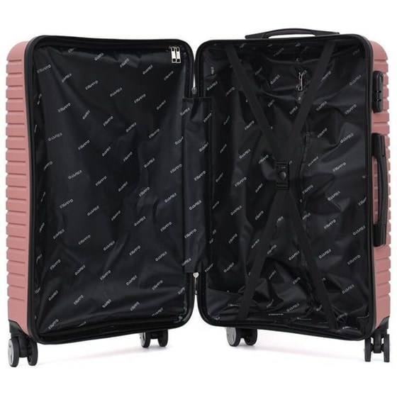 Βαλίτσα&nbsp;Μεσαία&nbsp;Amber&nbsp;Ροζ&nbsp;65cm image 5