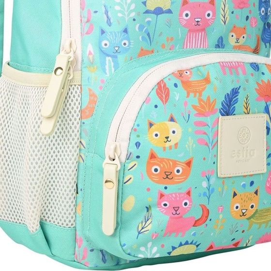 Τσάντα Πλάτης Estia Feline Foliage 10L image 3