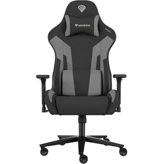 Gaming Καρέκλα Genesis Nitro 720 Υφασματινη/Δερμάτινη Μαύρη/Γκρι image 2