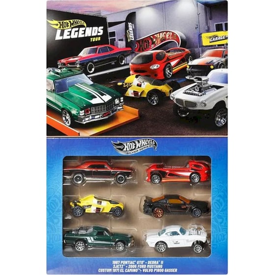 Αυτοκινητάκια Hot Wheels Legends 6 Τμχ  (JBY78) image 0