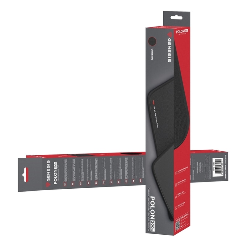 Genesis NPG-1932 Gaming Mouse Pad XL 500mm - Μαύρο GENESIS