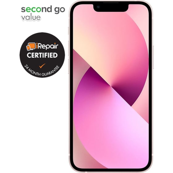 Μεταχειρισμένο Apple iPhone 13 256GB Pink second go value Certified by iRepair image 2
