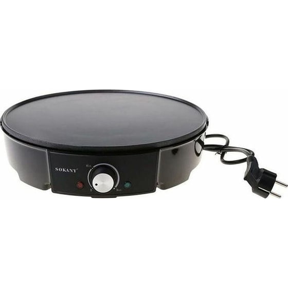 Κρεπιέρα SOKANY SK-1002 Press Grill 30 cm 1200 W Μαύρο image 2