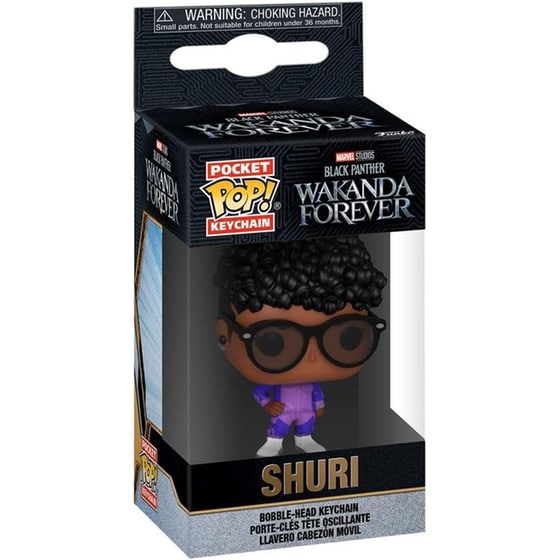 Funko Pocket Pop! Keychain - Marvel - Wakanda Forver - Shuri image 1