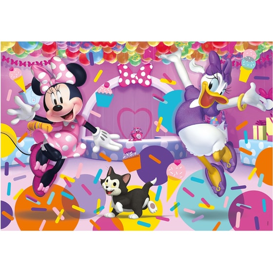 Παιδικό Παζλ Clementoni Super Color Disney Minnie (104 Κομμάτια) image 1