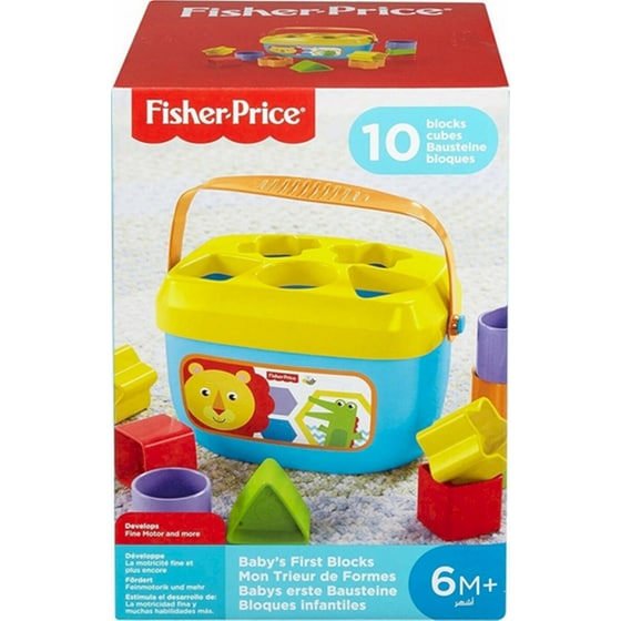 Fisher Price Παιχνίδι Δραστηριοτήτων Baby's First Blocks image 0