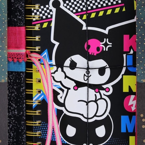 Λαμπάδα&nbsp;Synchronia&nbsp;Τετράδιο&nbsp;Σπιράλ&nbsp;Kuromi image 3