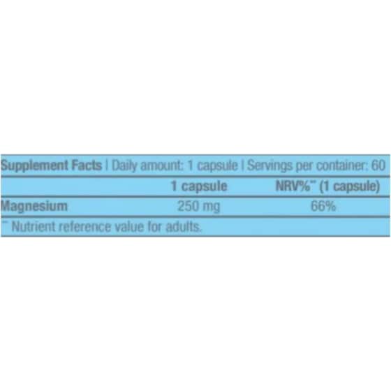 Συμπλήρωμα Διατροφής BioTechUSA Magnesium + Chelate - 60 κάψουλες image 1