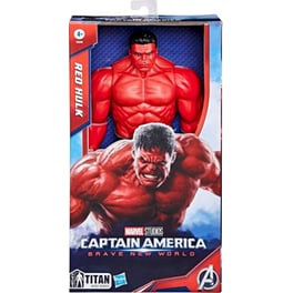 Hasbro Φιγούρα Marvel Avengers Captain America Brave New World Titan Hero Series Deluxe Red Hulk (F9299)