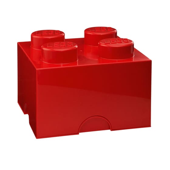 LEGO® 299024 Storage Brick 4 Red image 0