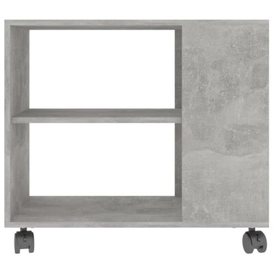 Τραπεζάκι Σαλονιού VidaXL από Επεξεργασμένο Ξύλο 70x35x55cm - Γκρι image 4