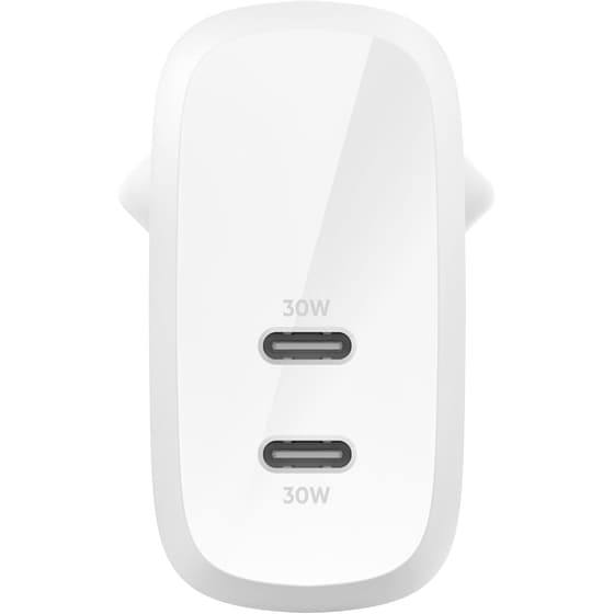 Φορτιστής BoostCharge Pro Dual USB-C 30W - Λευκό image 3