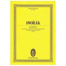 Dvorak - Quintet In A Major Op.81 [pocket Score]