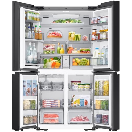 SAMSUNG RM90F67CECEF Bespoke AI Home No Frost 654 Lt Σκούρο Ανθρακί Ψυγείο Ντουλάπα image 2