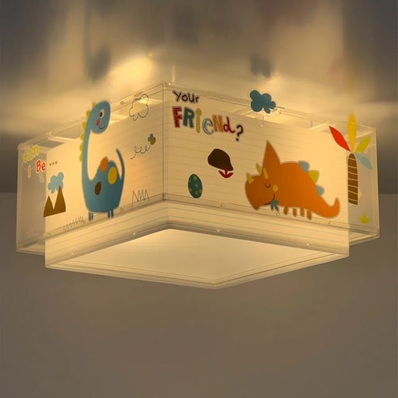Παιδικό Φωτιστικό Οροφής Ango Dinos Πλαφονιέρα 73456 image 4