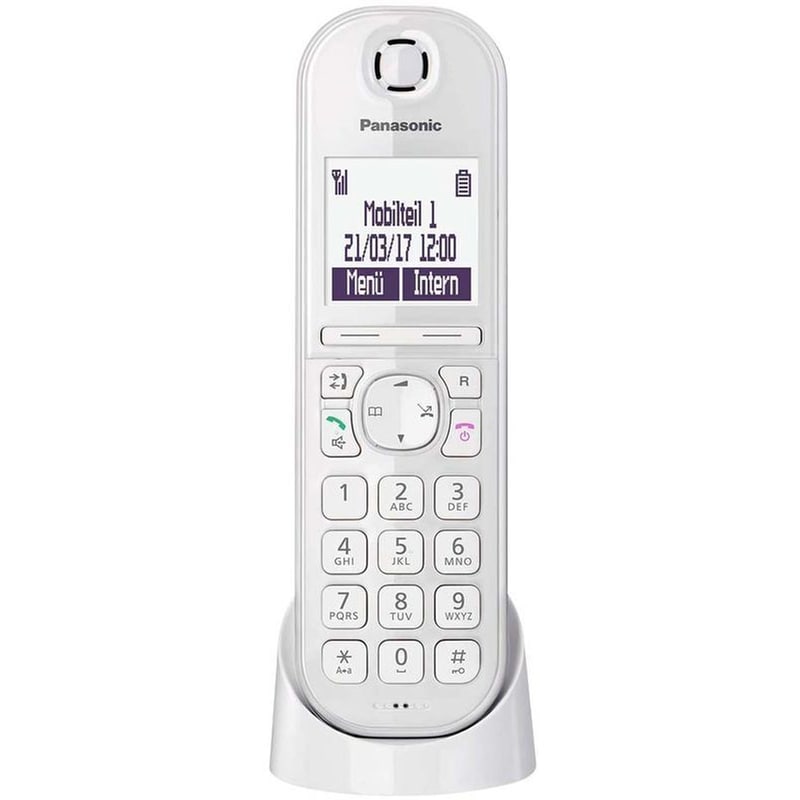 PANASONIC Ασύρματο Τηλέφωνο IP Panasonic KX-TGQ200GW - White