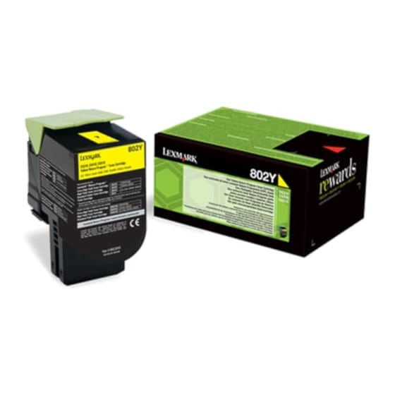 Lexmark CX310 Κίτρινο Μελάνι Εκτυπωτή 80C20Y0 image 0
