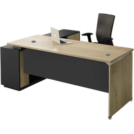 Γραφείο 24Mall 180x160x75cm Sonoma - Γκρι