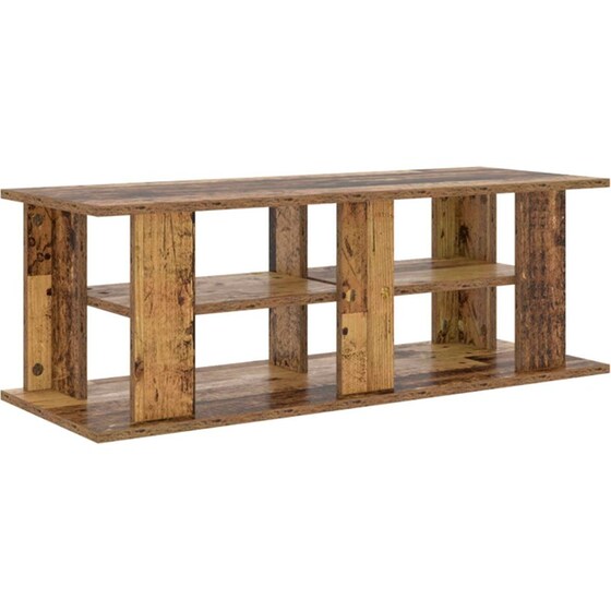 Έπιπλο Τηλεόρασης VidaXL 96 x 35 x 33,5 cm - Παλαιωμένο Ξύλο image 6