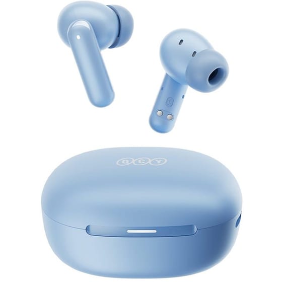Ακουστικά Bluetooth QCY MeloBuds N30 - Light Blue image 2
