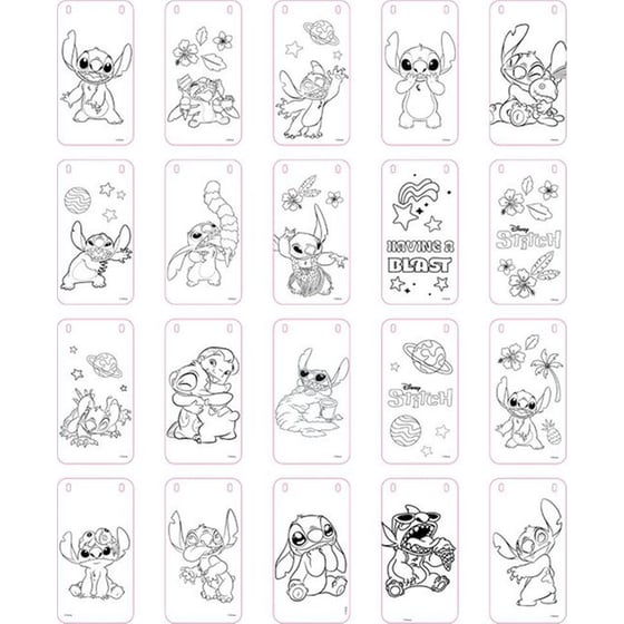 Κουτί Δραστηριοτήτων Ζωγραφικής Διακάκης Stitch image 3