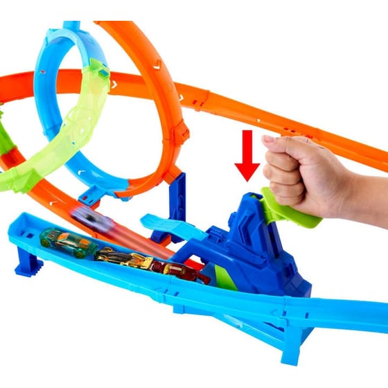 Mattel Hot Wheels Πίστα Stunt Tracks Εκτόξευση & Σύγκρουση image 1